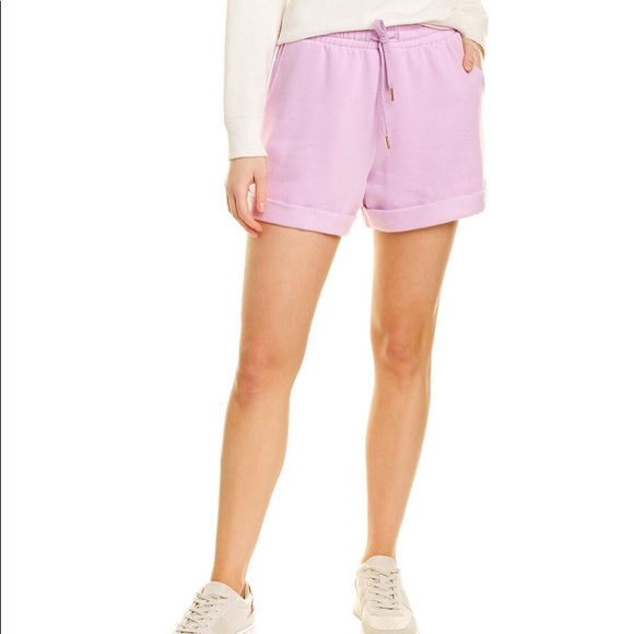 WeWoreWhat Pull On Sweat Short — Lilac - Picture 1 of 1